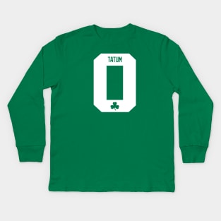 Jayson Tatum Kids Long Sleeve T-Shirt